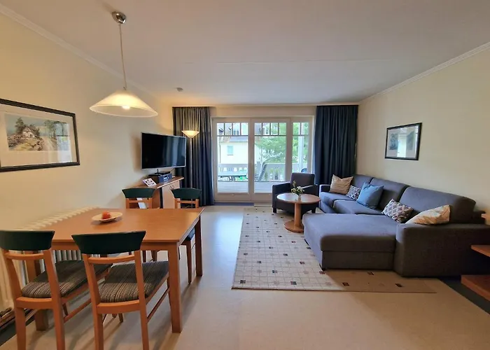 Duenenpark Binz - Komfort Ferienwohnung Mit 1 Schlafzimmer Und Balkon Im Obergeschoss 078
